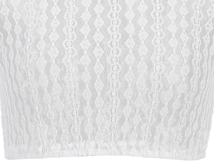 Kelliar Dirndl Bluse Damen Dirndlbluse Spitze Weiss Elegantes und Schönes Dirndl Bluse Trachtenbluse