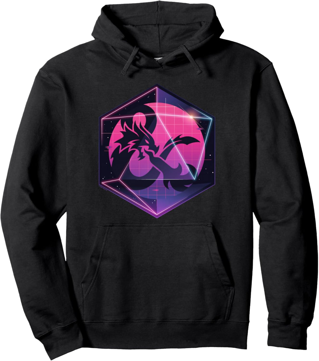 Dungeons & Dragons Ampersand in 3D Dice Pullover Hoodie