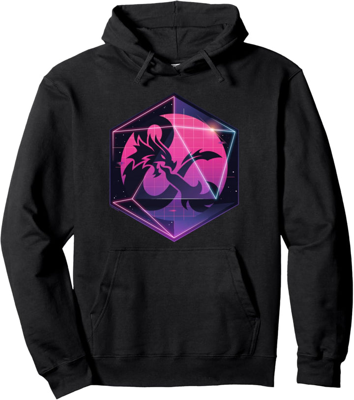 Dungeons & Dragons Ampersand in 3D Dice Pullover Hoodie