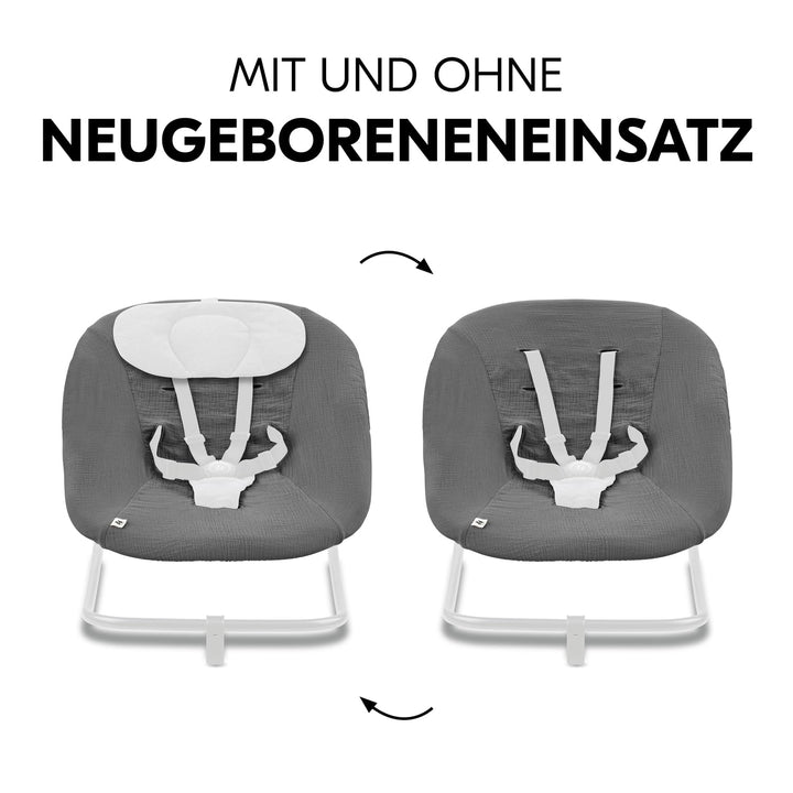 hauck Schonbezug für Babywippe Highchair Bouncer (Eco) (nicht mit anderen Modellen kompatibel), Baum