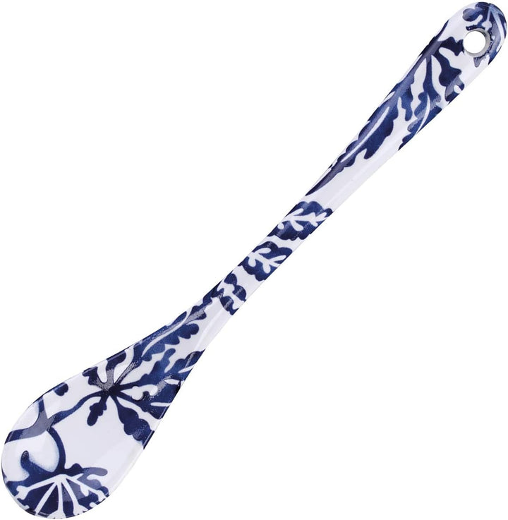 TOKYO design studio Flora Japonica 6-er Löffel-Set blau-weiss, 13 cm lang, asiatisches Porzellan, Ja