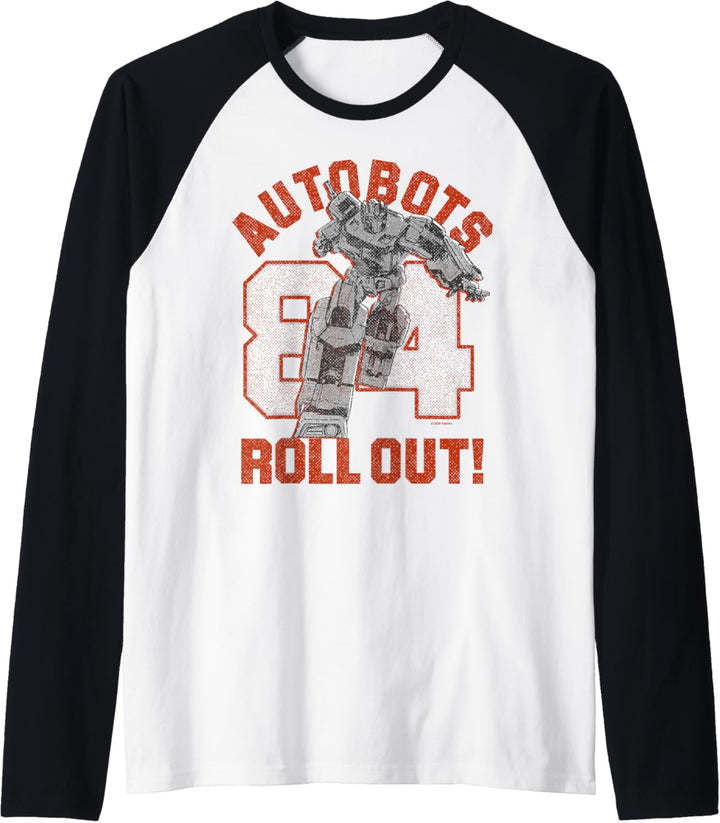 Transformers Autobots Roll Out '84 Vintage Collegiate Raglan