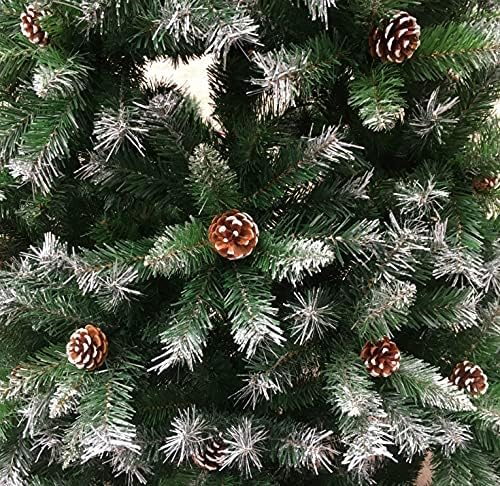 VA-Cerulean Weihnachtsbaum Künstlicher,schwer entflammbar,Schnellaufbau,Weihnachtsdeko,Unechter Tann