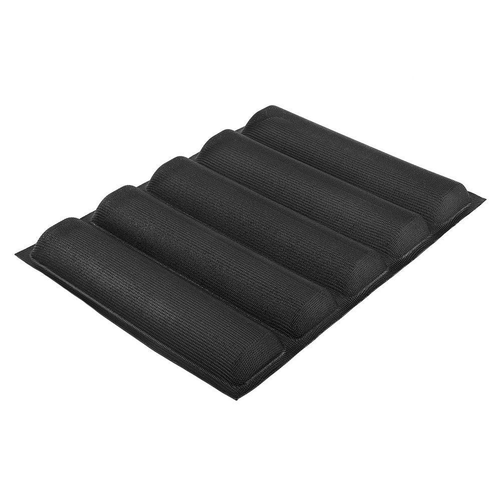 5 Laib Silikon Baguette Backform Baguetteblech, Baguette Pan Baguette Backblech Französisch Brot Bac