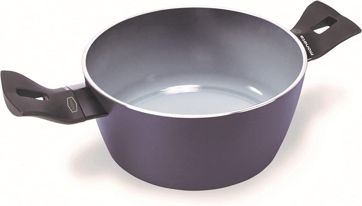Moneta ARIA Kochtopf, Aluminium, Grau, 24 cm, 24 cm