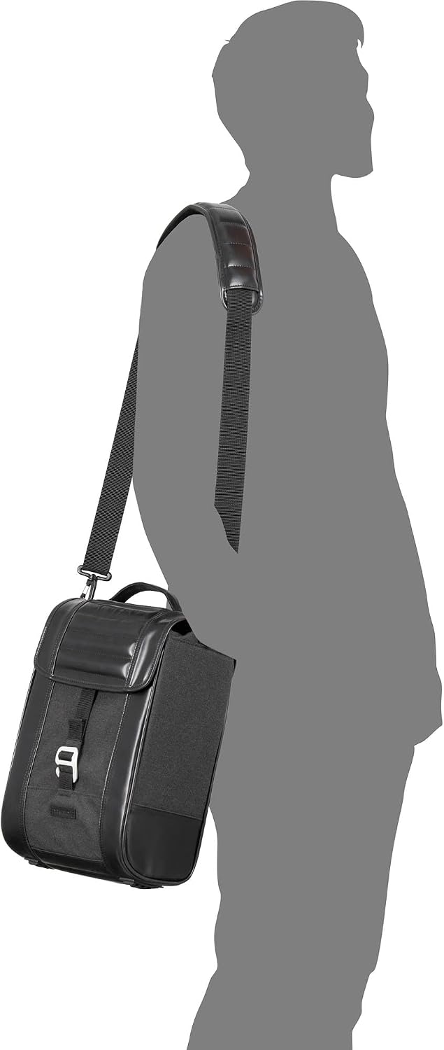 Saddle Bag 1 Unit SR38 Cafe Racer Black