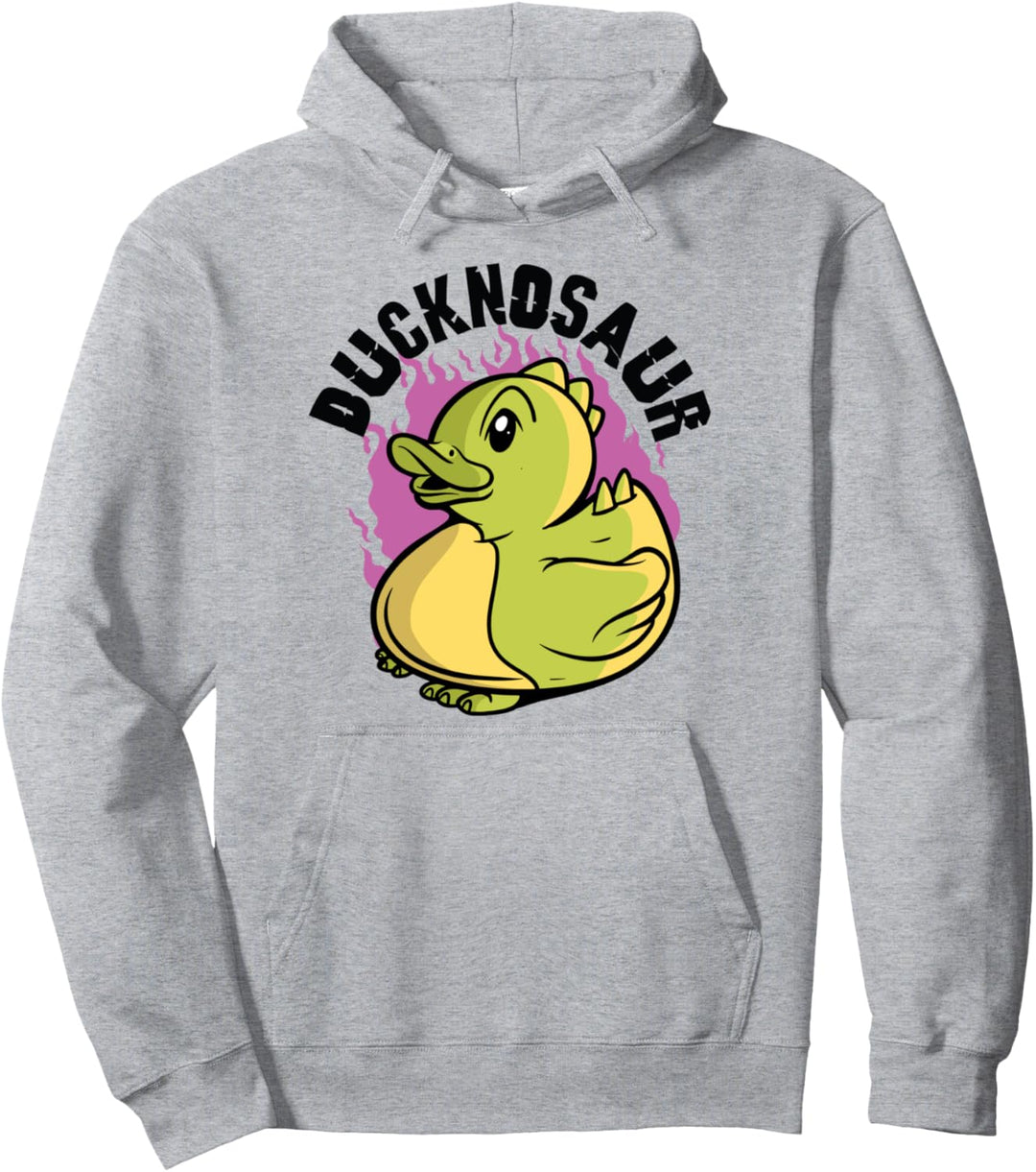 Ducknosaur Dinosaurier Ente Tier Tiere Kreaturen Pullover Hoodie