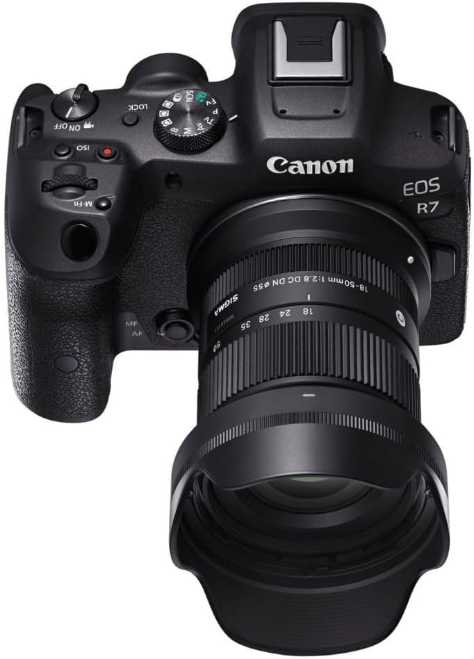 SIGMA 18-50 mm F2.8 DC DN zeitgenössisches Objektiv für Canon RF Mount spiegellose Kameras