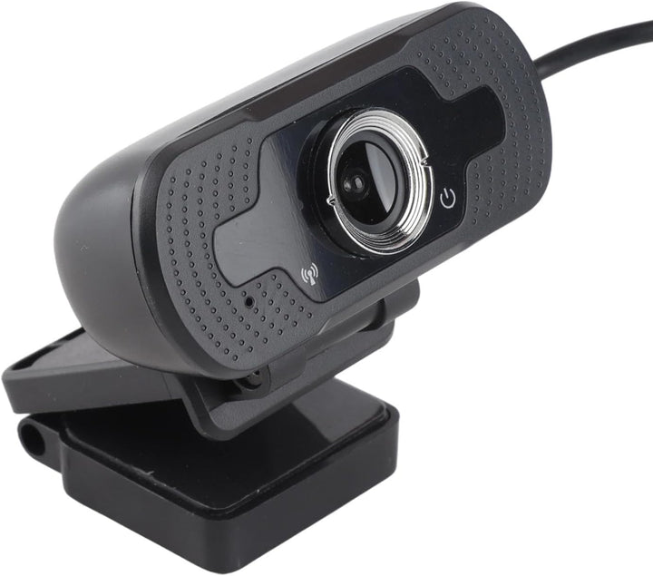Compute-Webcam, 1080P 30Fps Video-HD-Kamera, Geräuschunterdrückendes Mikrofon, Weitwinkel, USB 2.0 P