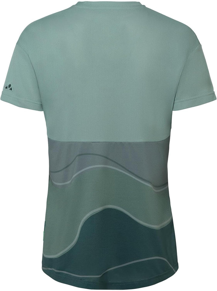 VAUDE T-Shirt Women's Moab T-Shirt VI 44 Deep Pond, 44 Deep Pond