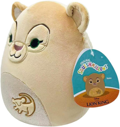 Squishmallows SQDI00549 - Nala 20 cm, offizielles Jazwares Plüsch, superweiches Kuscheltier, Nala