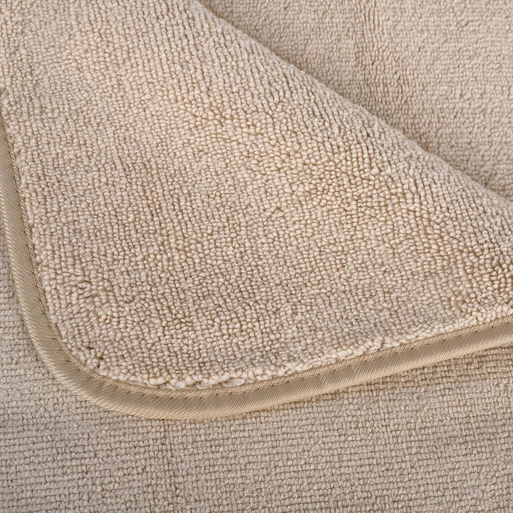 Polyte - Handtuch-Set - schnelltrocknende &amp; fusselfreie Mikrofaser - 6-teilig (Beige), Beige