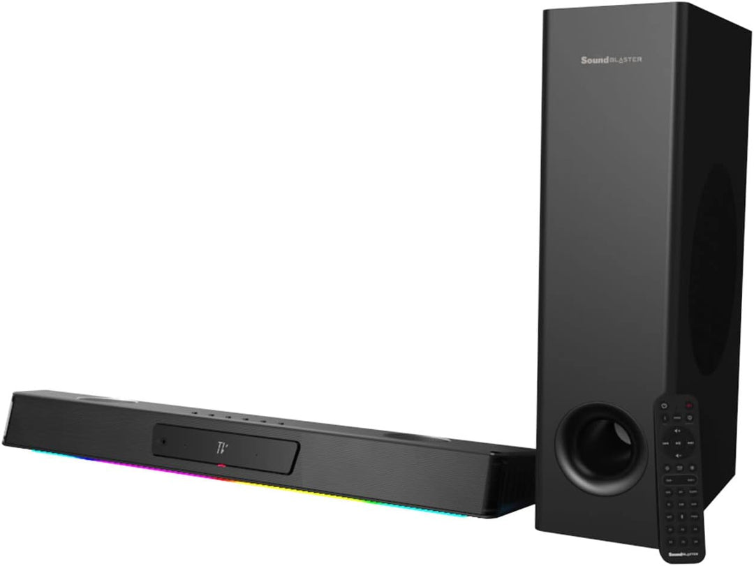 CREATIVE Sound Blaster Katana V2X, 2.1 Soundbar, HDMI ARC, USB Audio, SXFI, Optical-In