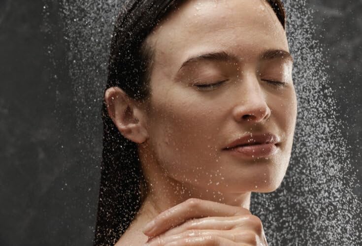 hansgrohe Duschkopf Regendusche Rainfinity (360mm, rund, 3 Strahlarten, Wandmontage) chrom