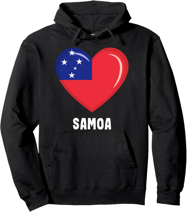Samoa Flagge Hoodie | Samoanisch Pullover Hoodie