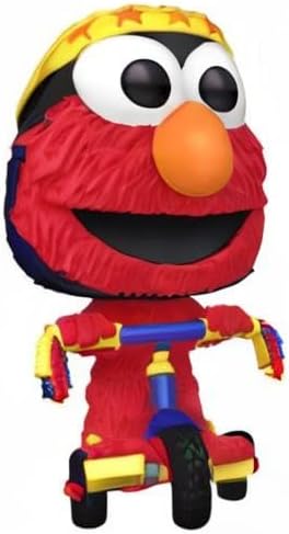 Funko POP Rides: Sesamplatz Elmo auf Trike Flocked 2024 Target Con Exclusvie Vinylfigur