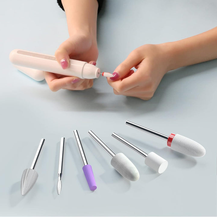 Nagelfräser, TOUCHBeauty Elektrische Nagelfräser, USB Wiederaufladbare Nagelfeile, Pediküre Maniküre