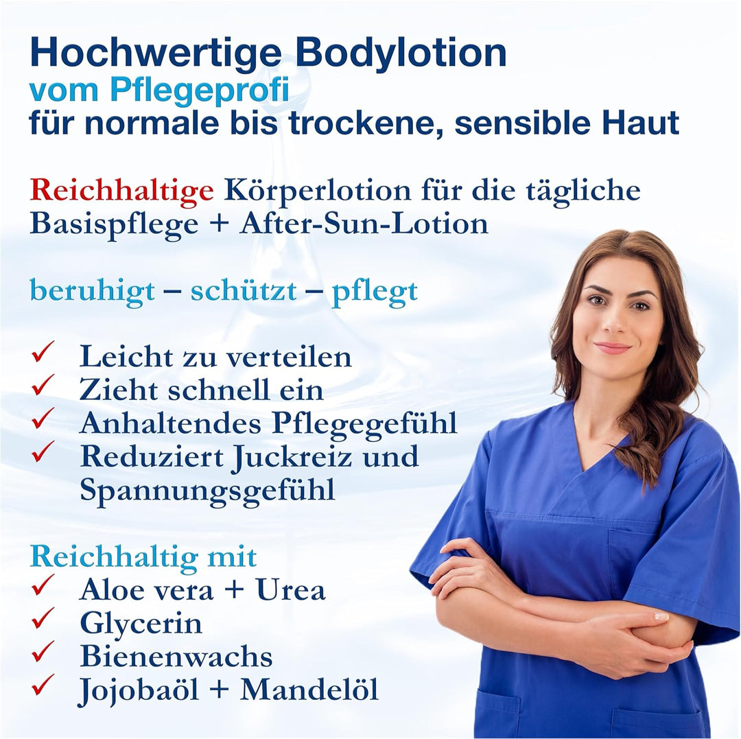 dline BL-BasicLotion Bodylotion vom Pflegeprofi | 200ml Tube | Feuchtigkeitscreme Gesichtscreme Körp