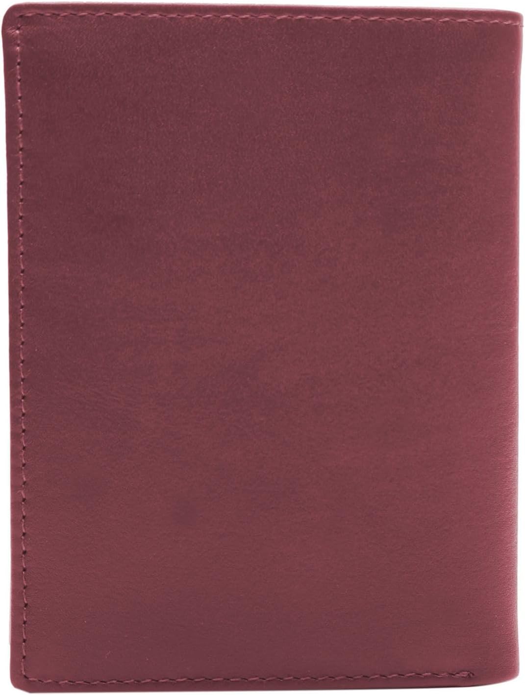 Esquire Peru Geldbörse RFID Leder 9,5 cm Einheitsgrösse Rot, Einheitsgrösse Rot