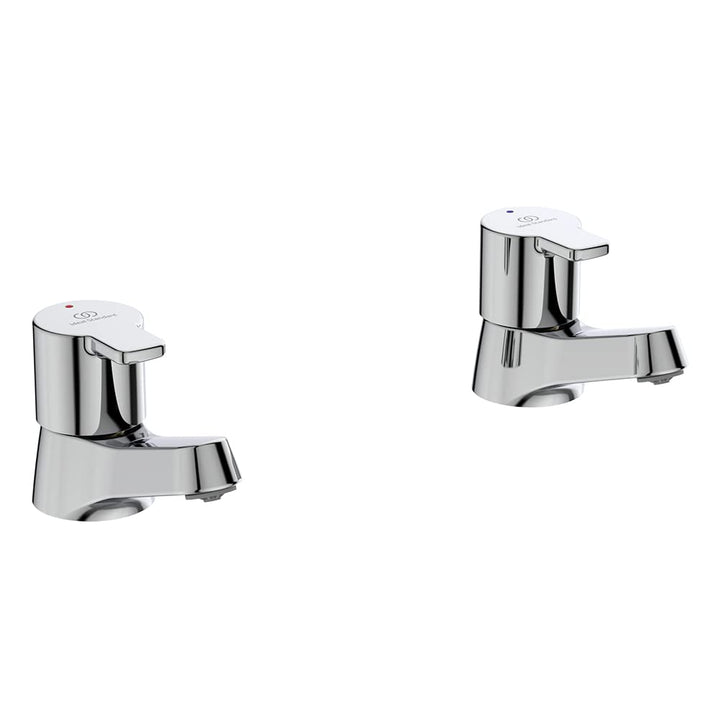 Ideal Standard B1146AA Waschtischarmatur Calista, Chrom Basin Pillar Taps, Basin Pillar Taps