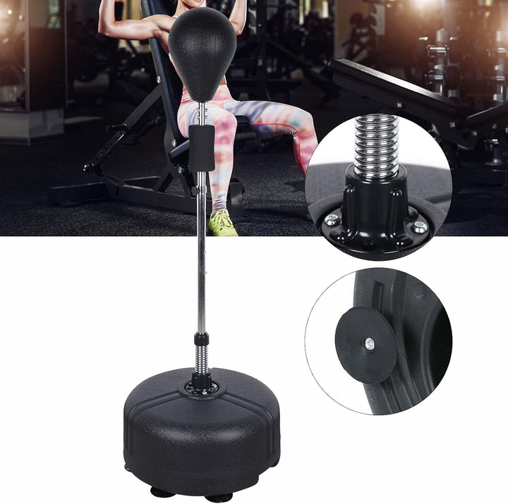 Punchingball Einstellbares Boxen-Reaktionsziel Standboxsack Mit Basis Boxkrallen Boxsack FüR Erwachs