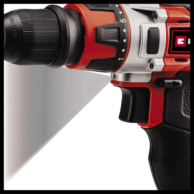 Einhell Akkuschrauber TE-CD 12/1 3X-Li (1x2,0 Ah) (Li-Ion, 12 V, 30 Nm, 2 Gänge, abnehmbares 10 mm-B