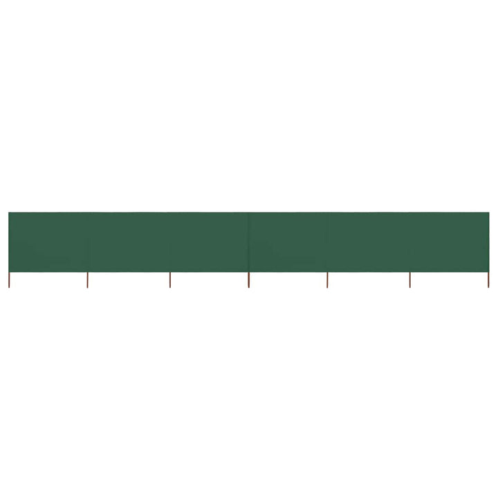 Homgoday 6 Paneele Windschutz Stoff 800x160cm Grün Camping Windschutz Blocker Windblocker Garten Str