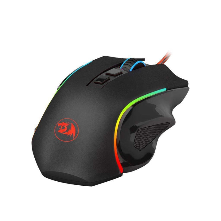 Redragon M607 Griffin Gaming Mouse, Pixart PMW3212 7200 DPI Optical Sensor, RGB Customizable Lightin