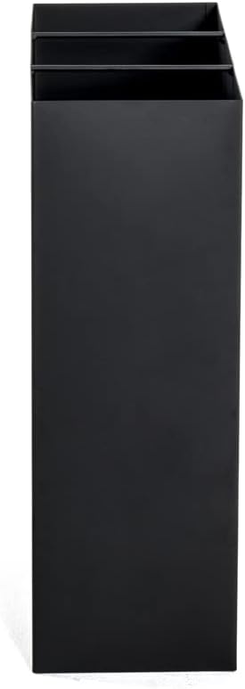 HAKU Möbel Schirmständer, Metall, schwarz, B 30 x T 16 x H 48 cm 30 x 16 x H 48 Schwarz, 30 x 16 x H