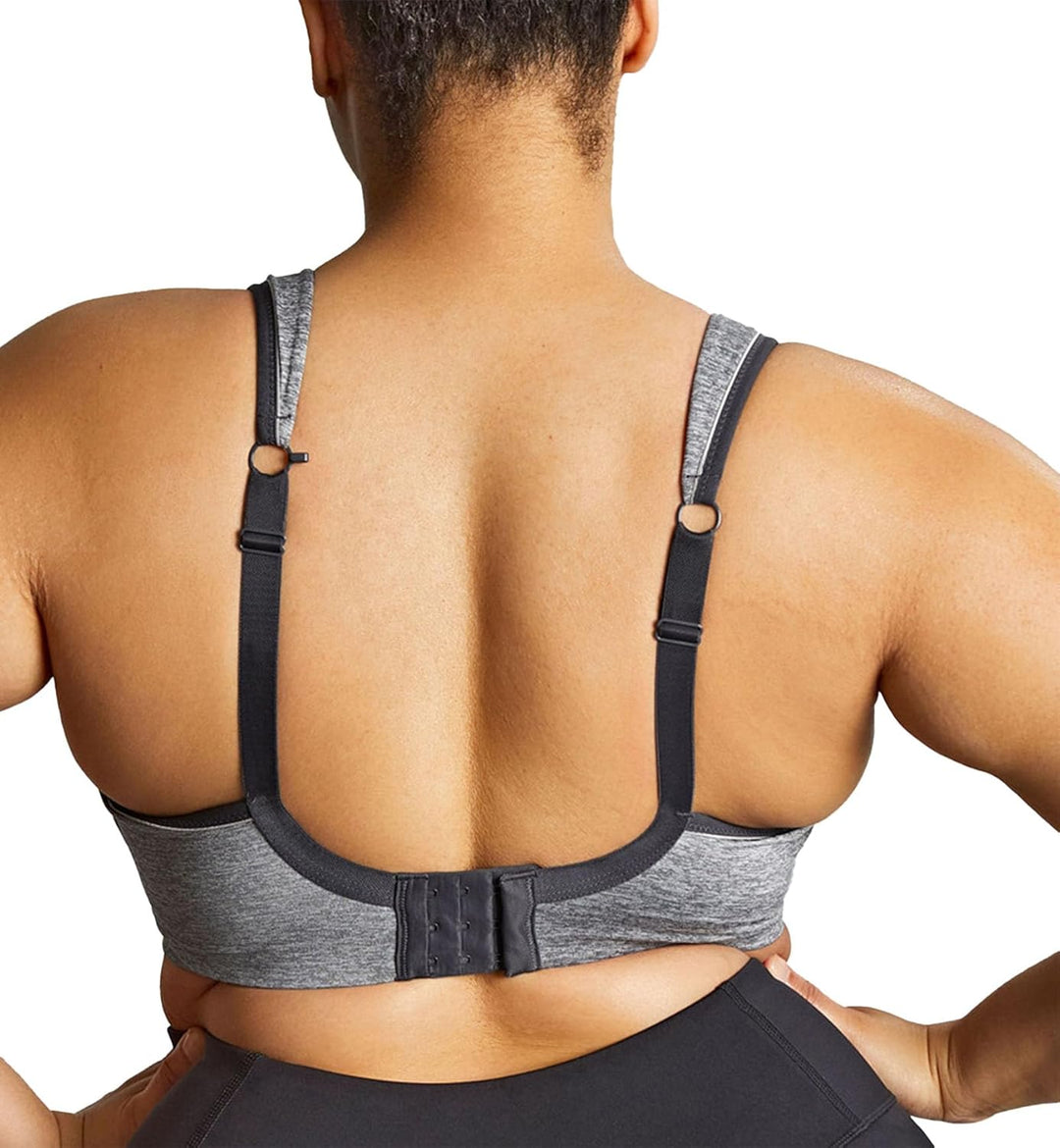 Sculptresse Damen Sport Bügel BH, Undurchsichtige 100E Charcoal Marl, 100E Charcoal Marl