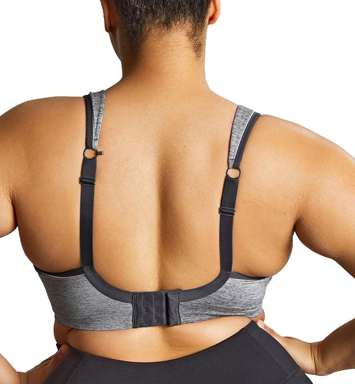 Sculptresse Damen Sport Bügel BH, Undurchsichtige 100E Charcoal Marl, 100E Charcoal Marl