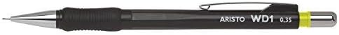 Aristo AR85103 Druckbleistift WD1 0,35 mm (Ergonomisch gerillte Griffzone, gefederte Minenführung, H