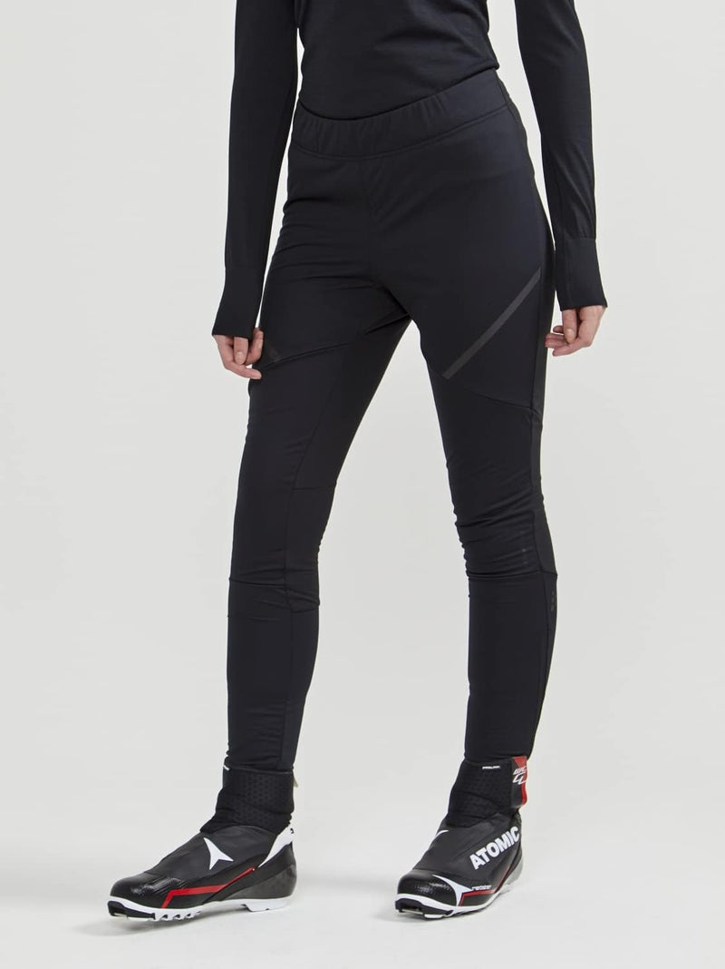 Craft Glide Wind Tights W M 999000 Black, M 999000 Black