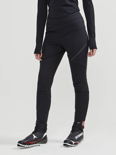 Craft Glide Wind Tights W S 999000 Black, S 999000 Black