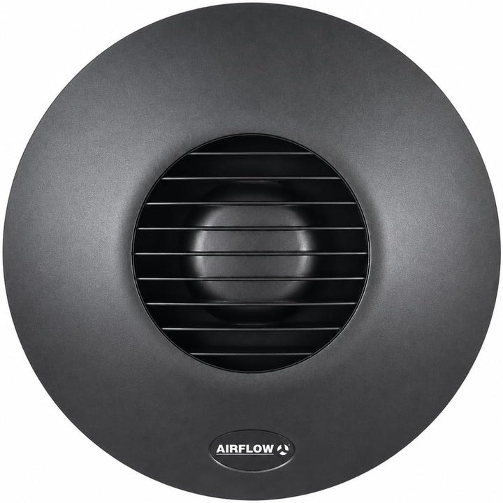 Airflow iCON 30 Lüfterabdeckung in Elegantem Anthrazit – Designer-Finish, das Moderne Innenräume Erg