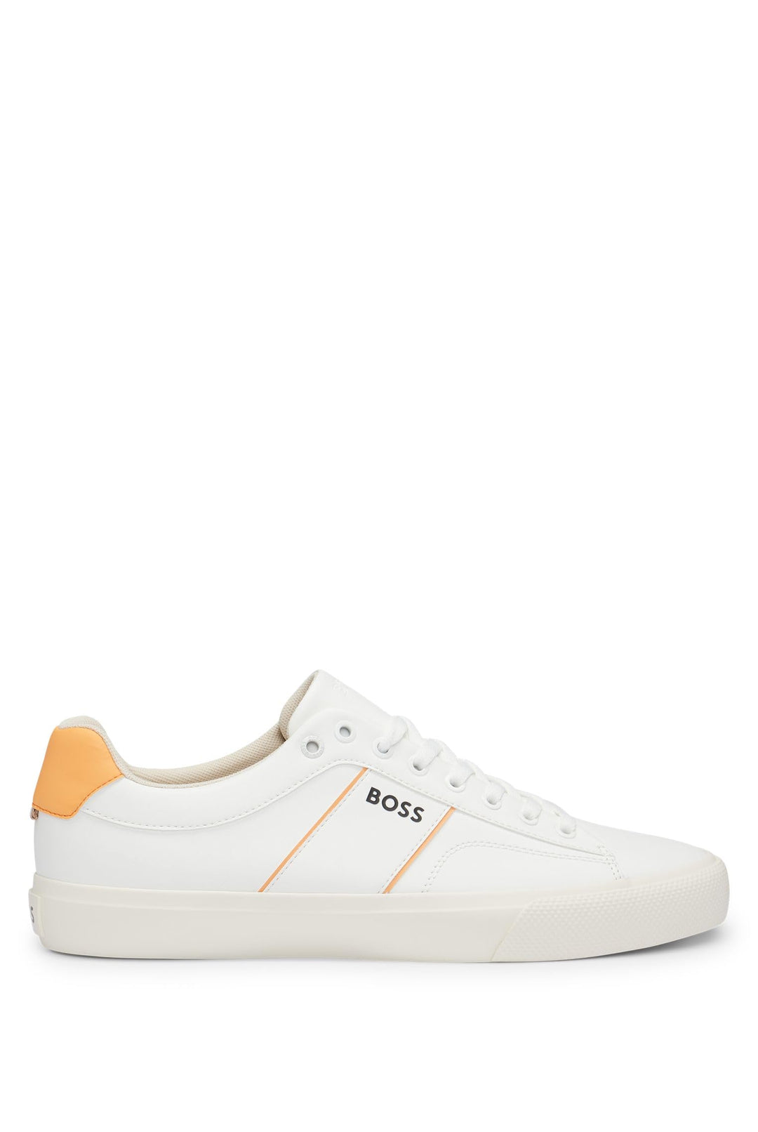 BOSS Herren Schnürschuh Freizeitschuh Halbschuh Sneaker Aiden Tenn sd 41 EU Open White180, 41 EU Ope