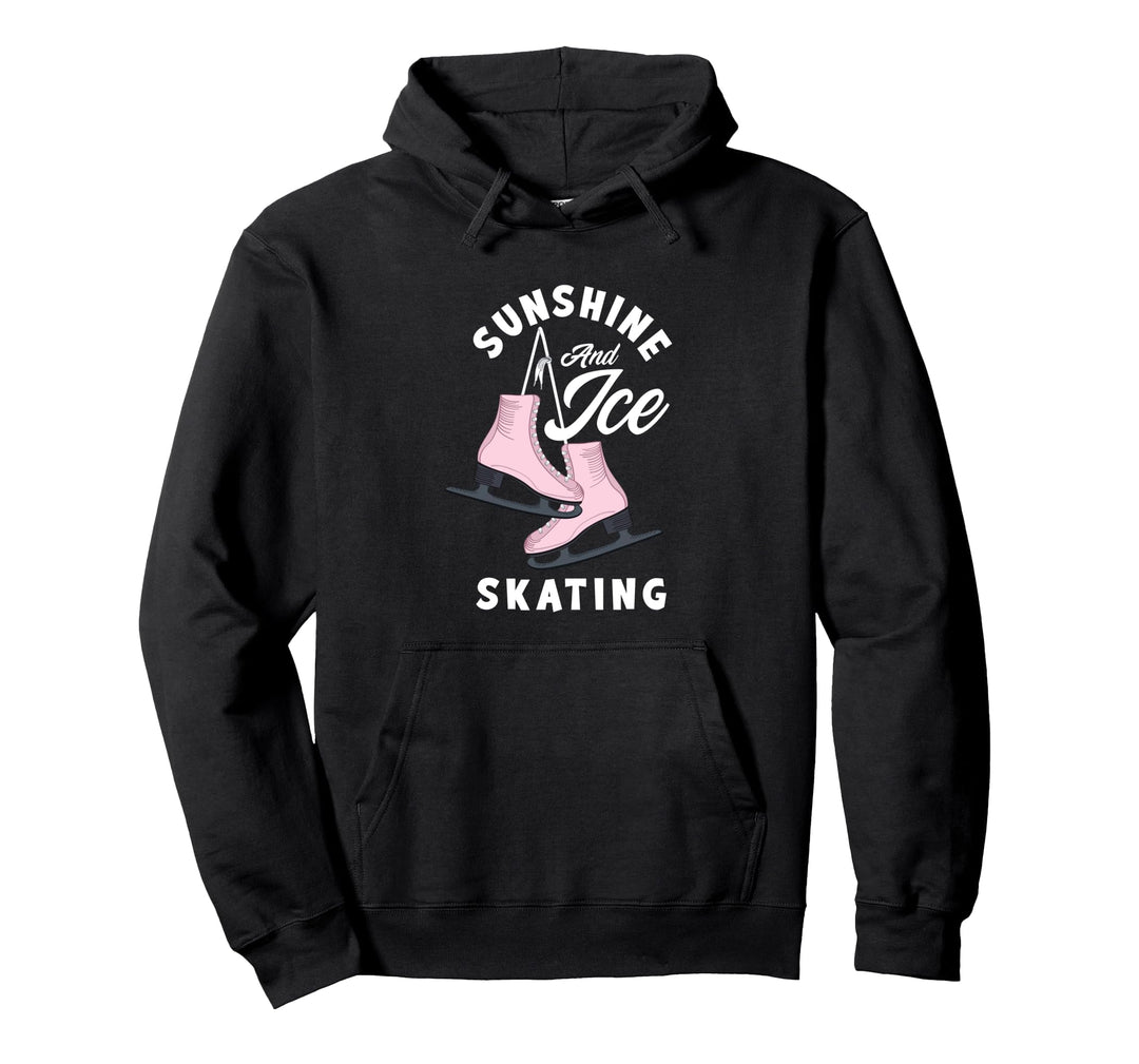 Eislaufen Schlittschuhlaufen Eiskunstlaufen Eiskunstläuferin Pullover Hoodie