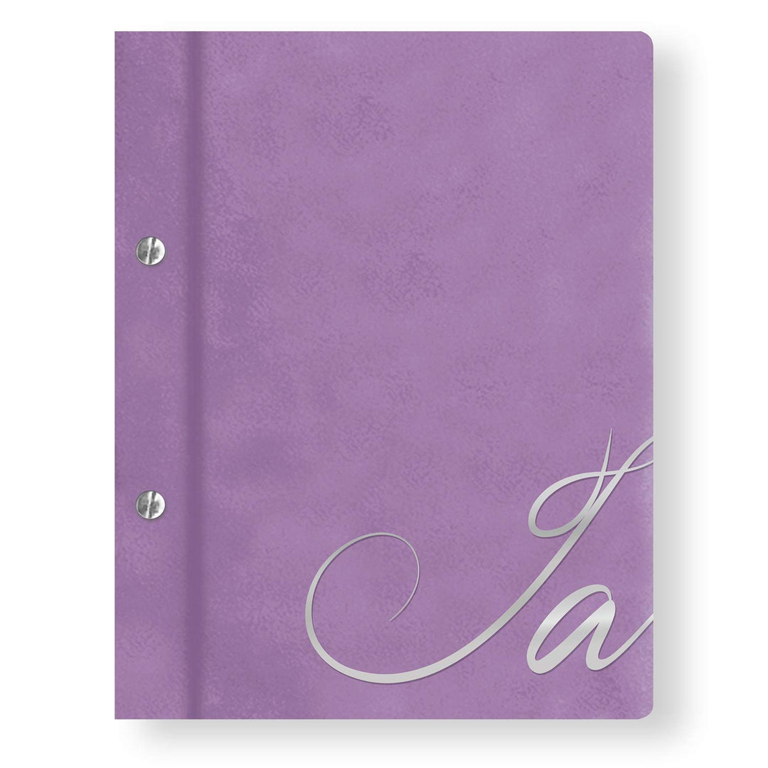 Stammbuchshop stb_ja_Flieder_a5 Familienstammbuch, 23 x 18 x 1,7 cm
