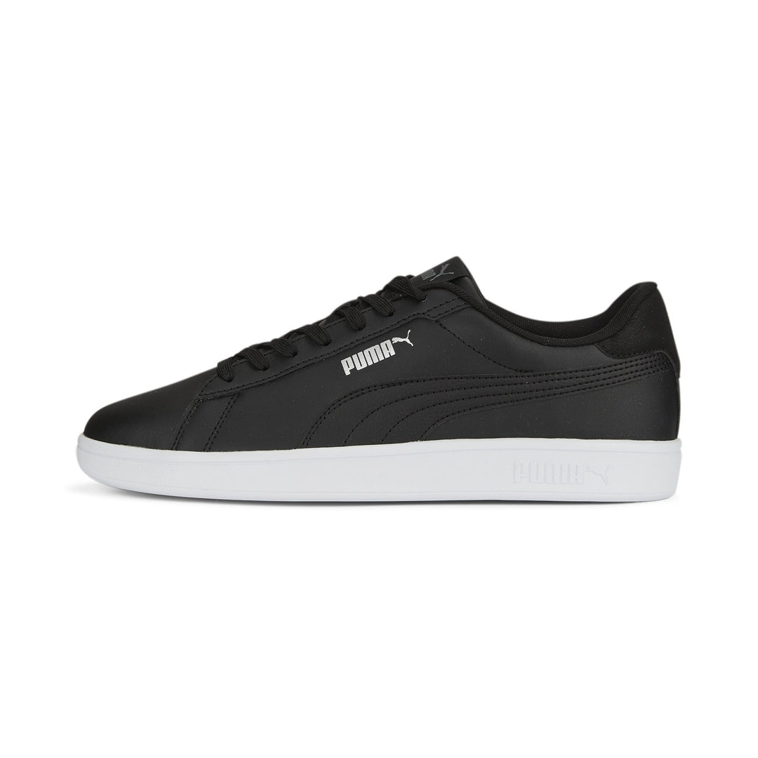 PUMA Herren Smash 3.0 L Sneaker 36 EU Puma Black Puma Black Puma White, 36 EU Puma Black Puma Black