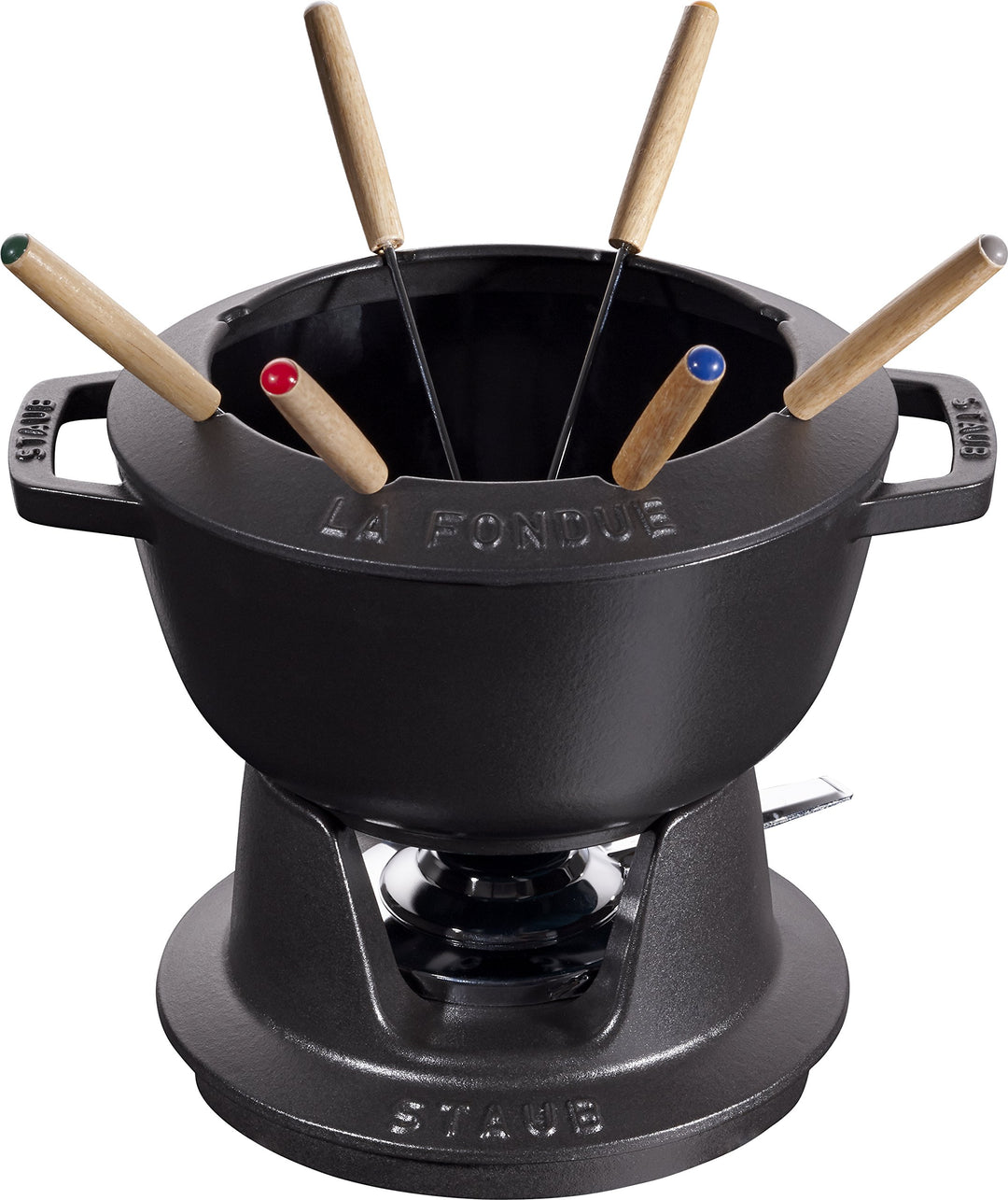 Fondue Set Schwarz 20 cm