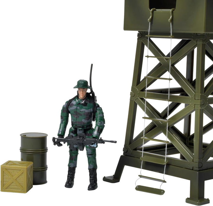 World Peacekeepers Aussichtsturm und Figuren