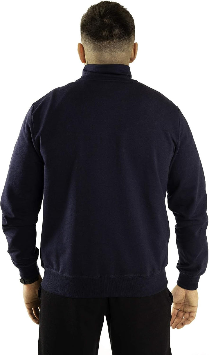Imako® Herren Herren Premium Sweatjacke Sweatshirt-Jacke Sweatshirt mit Reissverschluss