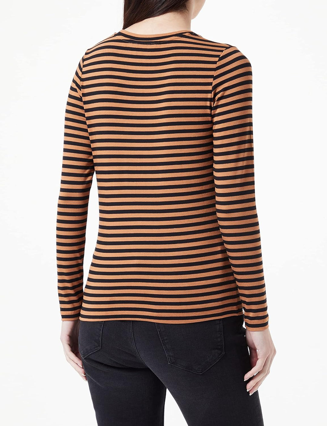 PART TWO Damen Emajapw Ts T-Shirt M Argan Oil Stripe, M Argan Oil Stripe