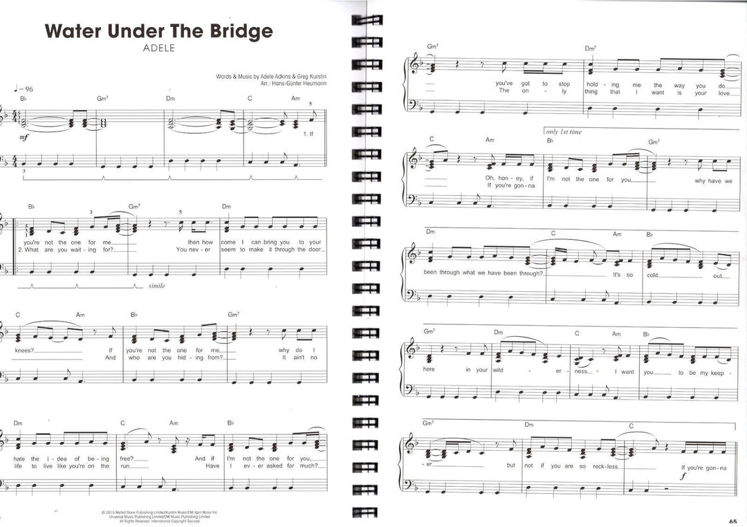 Piano gefällt mir! 50 Chart und Film Hits Band 7 - Notenbuch mit CD und mit bunter herzförmiger Note