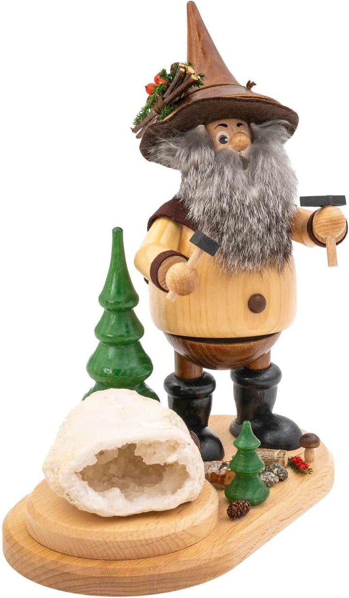 DWU | Räuchermännchen Räuchermann aus dem Erzgebirge | Weihnachten Weihnachtsdeko Handwerkskunst | E