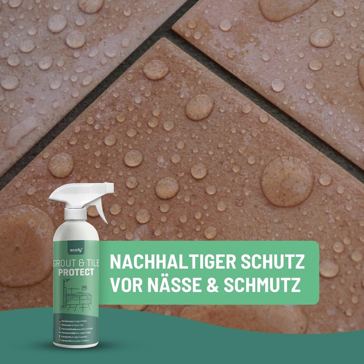 eco:fy Fugen & Fliesen Imprägnierung Versiegelung Imprägniermittel für Bad Dusche Küche gegen Schimm