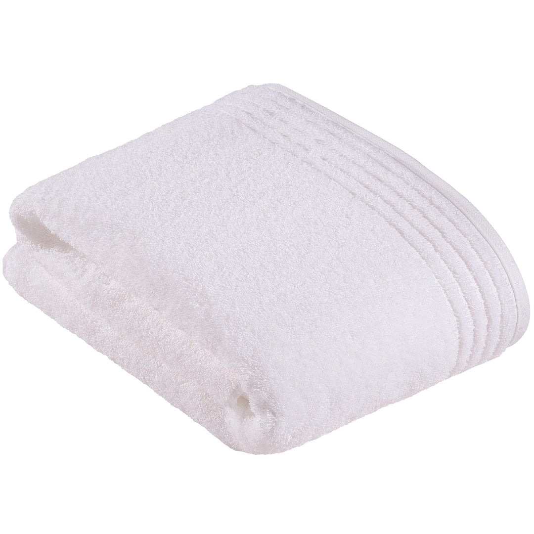 Vossen Vienna Style Supersoft Badetuch 100 x 150 cm weiss, Badetuch 100 x 150 cm Weiss