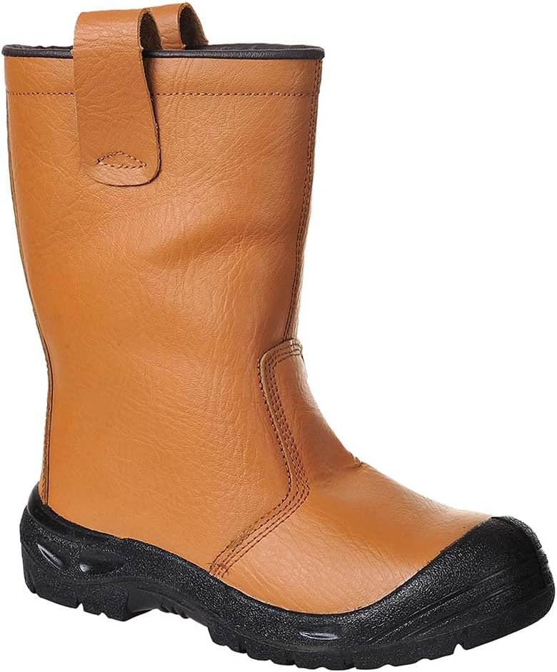 Portwest Steelite Rigger, Sicherheitsstiefel mit Überkappe S3 CI, Grösse: 38, Farbe: Tan, FW29TAR38