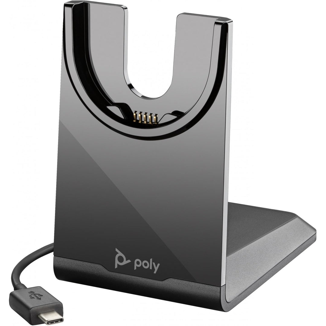 HP Poly Voyager Focus 2 USB-C Headset + USB-C/A Adapter
