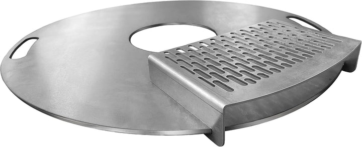 Terma Zubehör Warmhalterost für 6mm Feuerplatte/Griillplatte geeigent Edelstahl Made in Germany, pla
